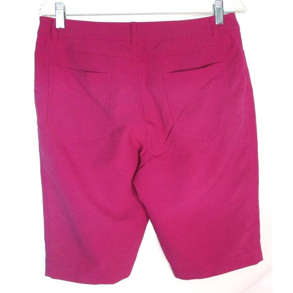 Cutter & Buck Annika Women's Purple Mid Rise Zip Front Golf Shorts Size 6 - Picture 2 of 4